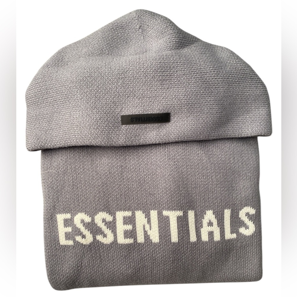 Cement Essentials Fear of God Knit Pullover Hoodie - Picture 4 of 5
